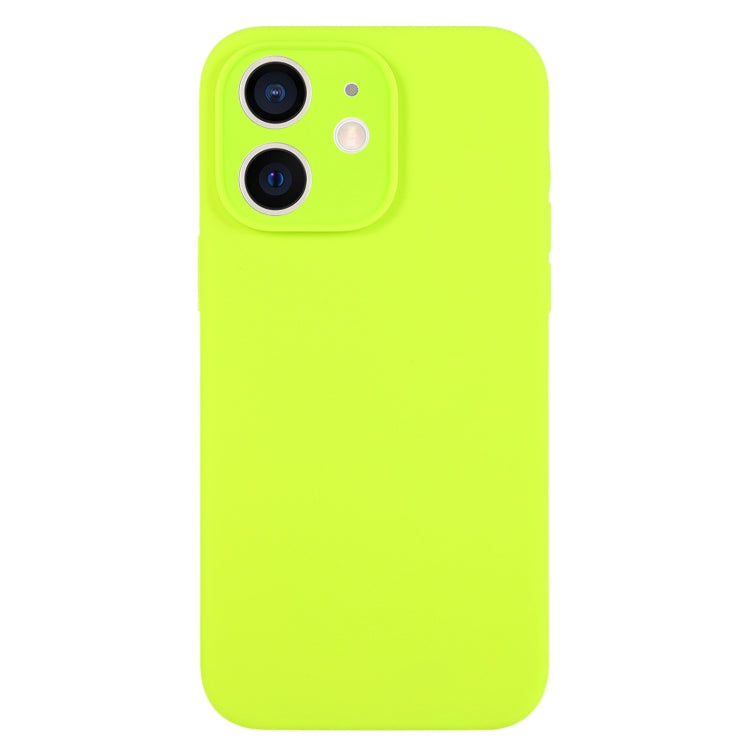 Pure Color Liquid Silicone Fine Pore Phone Case