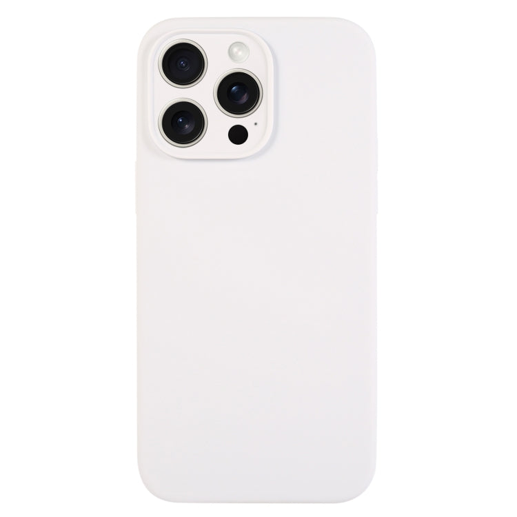 Pure Color Liquid Silicone Fine Pore Phone Case, For iPhone 16 Pro Max, For iPhone 16 Pro��������...
