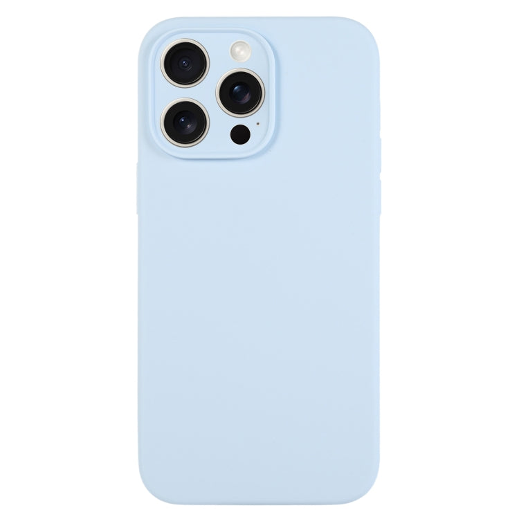 Pure Color Liquid Silicone Fine Pore Phone Case, For iPhone 16 Pro Max, For iPhone 16 Pro��������...