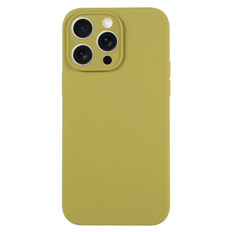 Pure Color Liquid Silicone Fine Pore Phone Case, For iPhone 16 Pro Max, For iPhone 16 Pro��������...