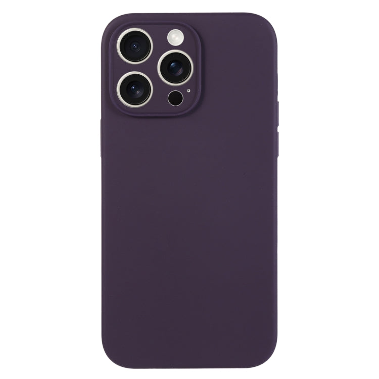 Pure Color Liquid Silicone Fine Pore Phone Case, For iPhone 16 Pro Max, For iPhone 16 Pro��������...