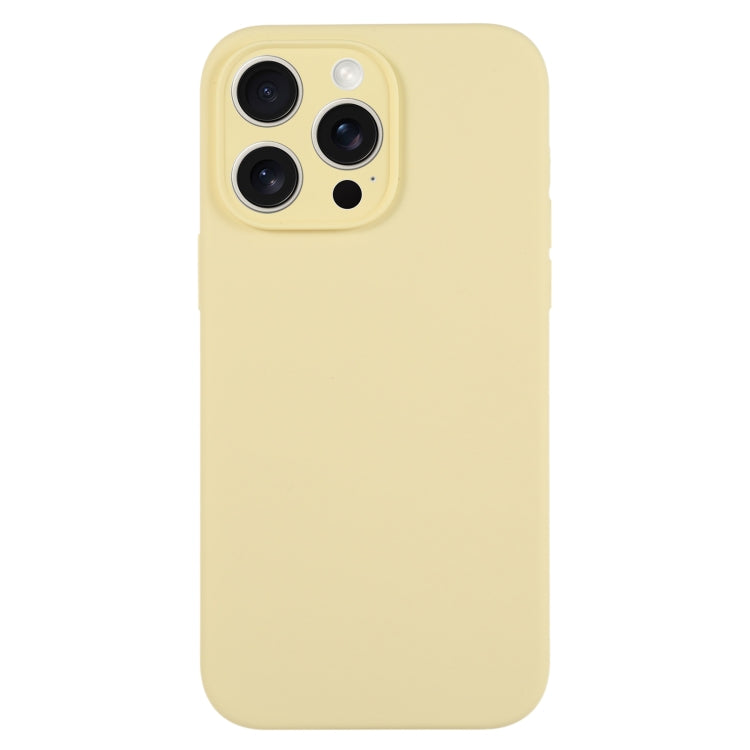 Pure Color Liquid Silicone Fine Pore Phone Case, For iPhone 16 Pro Max, For iPhone 16 Pro��������...