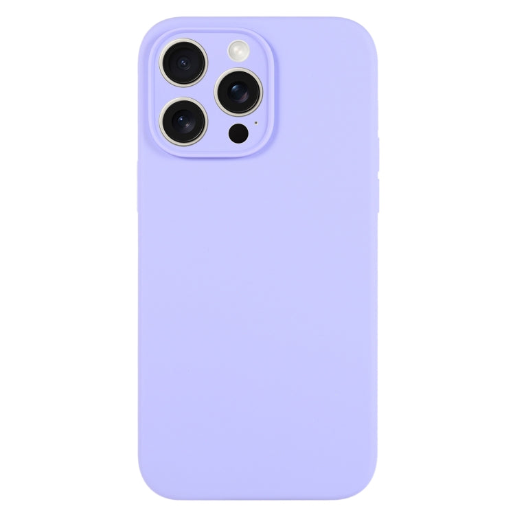 Pure Color Liquid Silicone Fine Pore Phone Case, For iPhone 16 Pro Max, For iPhone 16 Pro��������...