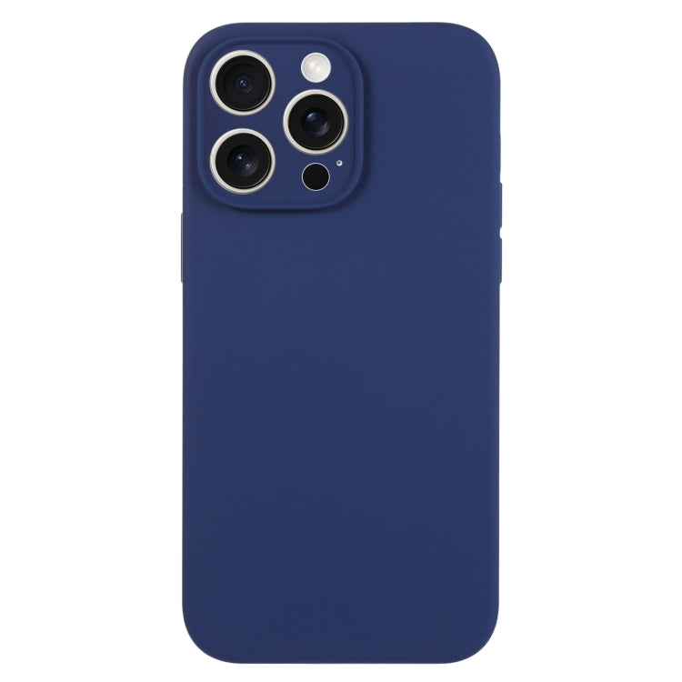 Pure Color Liquid Silicone Fine Pore Phone Case, For iPhone 16 Pro Max, For iPhone 16 Pro��������...