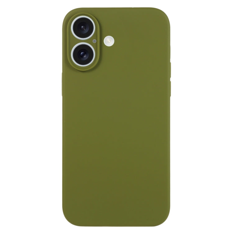 Pure Color Liquid Silicone Fine Pore Phone Case, For iPhone 16 Pro Max, For iPhone 16 Pro��������...