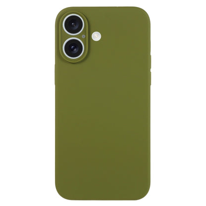 Pure Color Liquid Silicone Fine Pore Phone Case, For iPhone 16 Pro Max, For iPhone 16 Pro��������...