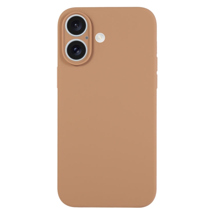 Pure Color Liquid Silicone Fine Pore Phone Case, For iPhone 16 Pro Max, For iPhone 16 Pro��������...