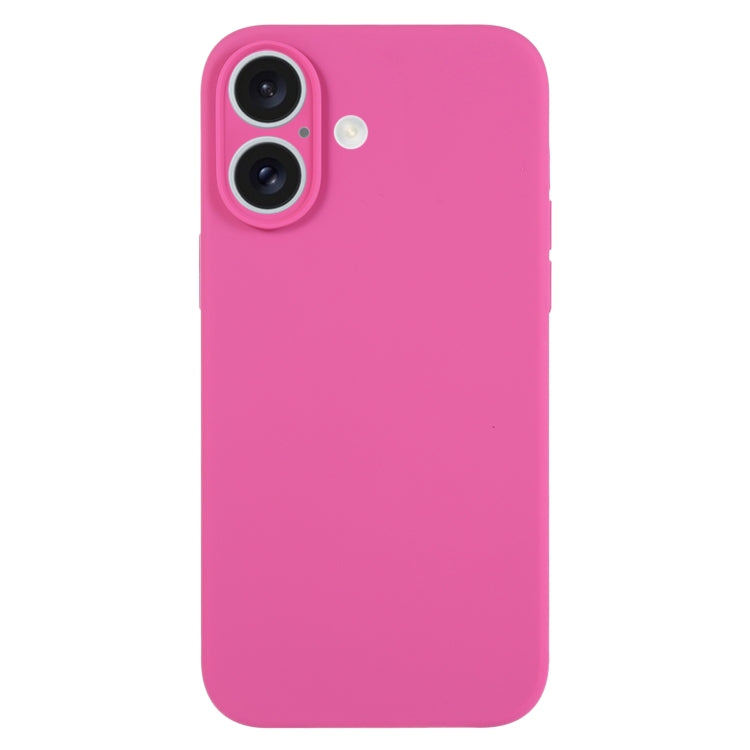 Pure Color Liquid Silicone Fine Pore Phone Case, For iPhone 16 Pro Max, For iPhone 16 Pro��������...