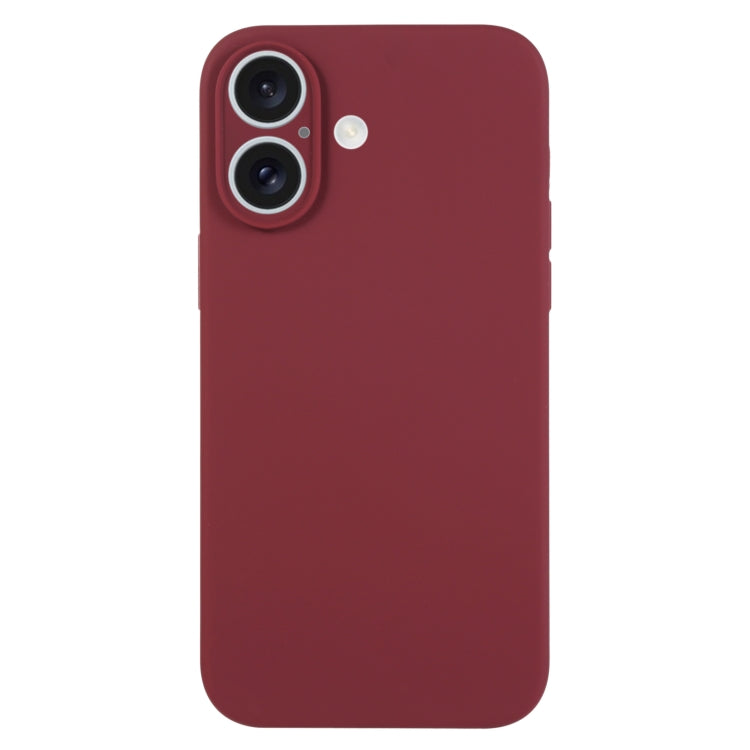 Pure Color Liquid Silicone Fine Pore Phone Case, For iPhone 16 Pro Max, For iPhone 16 Pro��������...