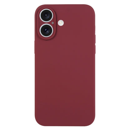 Pure Color Liquid Silicone Fine Pore Phone Case, For iPhone 16 Pro Max, For iPhone 16 Pro��������...
