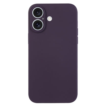 Pure Color Liquid Silicone Fine Pore Phone Case