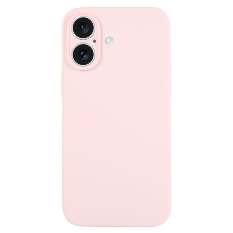 Pure Color Liquid Silicone Fine Pore Phone Case