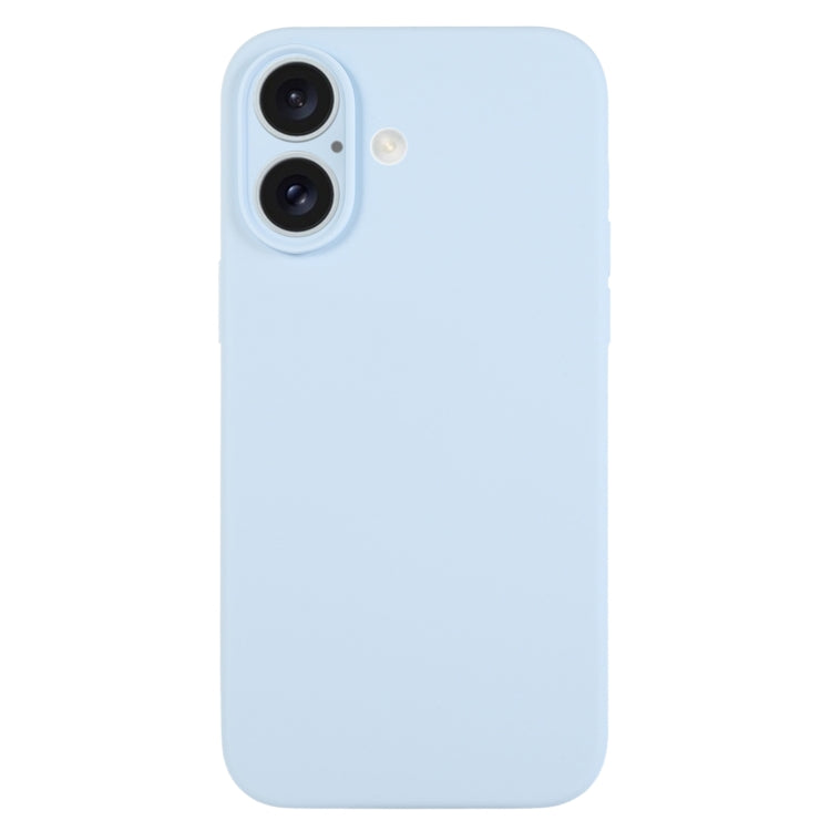 Pure Color Liquid Silicone Fine Pore Phone Case
