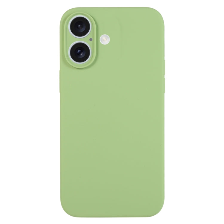 Pure Color Liquid Silicone Fine Pore Phone Case