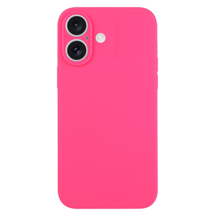 Pure Color Liquid Silicone Fine Pore Phone Case