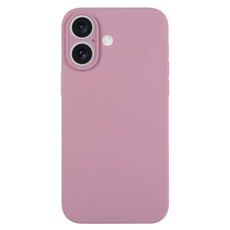 Pure Color Liquid Silicone Fine Pore Phone Case
