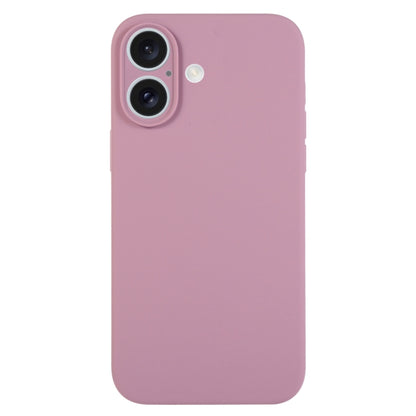 Pure Color Liquid Silicone Fine Pore Phone Case