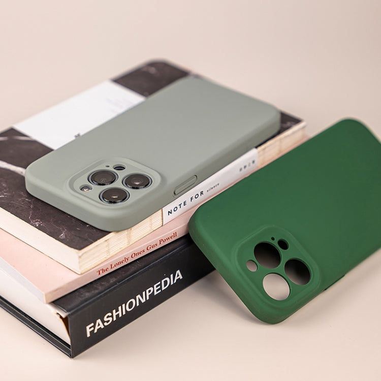 Pure Color Liquid Silicone Fine Pore Phone Case, For iPhone 14, For iPhone 14 Pro����������������...