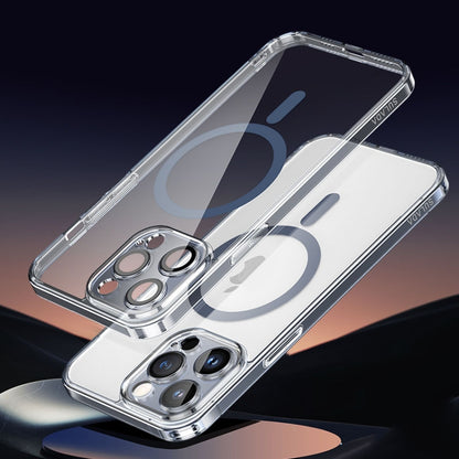 SULADA Jingpin Series MagSafe All-inclusive Lens Electroplated TPU Phone Case, For iPhone 16 Pro ...