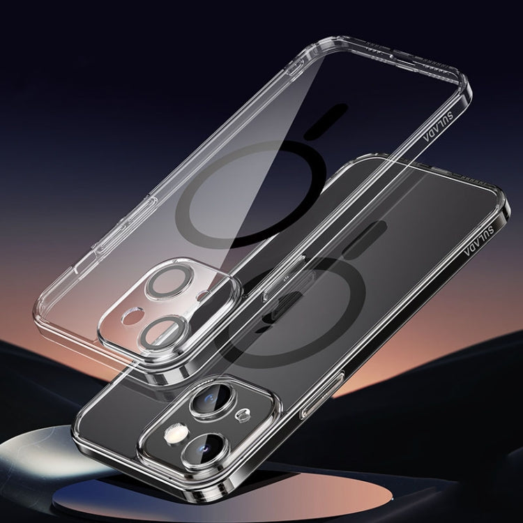 SULADA Jingpin Series MagSafe All-inclusive Lens Electroplated TPU Phone Case, For iPhone 16 Pro ...