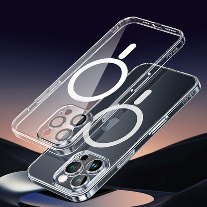 SULADA Jingpin Series MagSafe All-inclusive Lens Electroplated TPU Phone Case, For iPhone 16 Pro ...