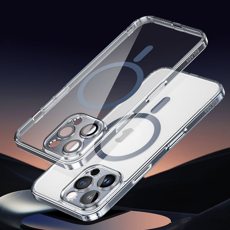 SULADA Jingpin Series MagSafe All-inclusive Lens Electroplated TPU Phone Case, For iPhone 16 Pro ...