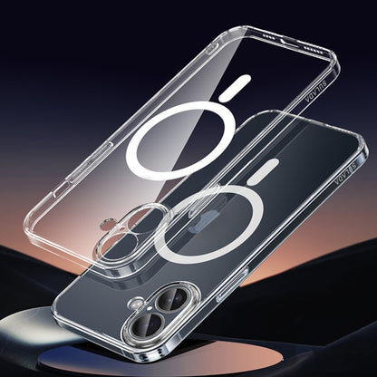 SULADA Jingpin Series MagSafe All-inclusive Lens Electroplated TPU Phone Case, For iPhone 16 Pro ...