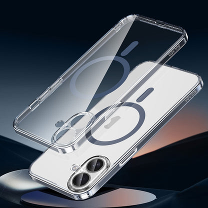 SULADA Jingpin Series MagSafe All-inclusive Lens Electroplated TPU Phone Case, For iPhone 16 Pro ...