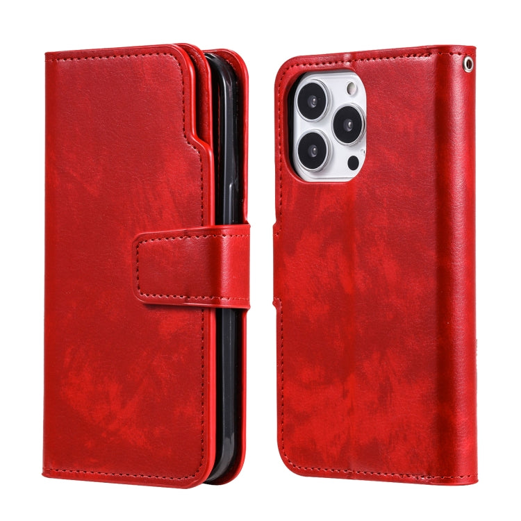 Tri-Fold 9-Card Wallets Leather Phone Case, For iPhone 16 Pro Max, For iPhone 16 Pro�������������...