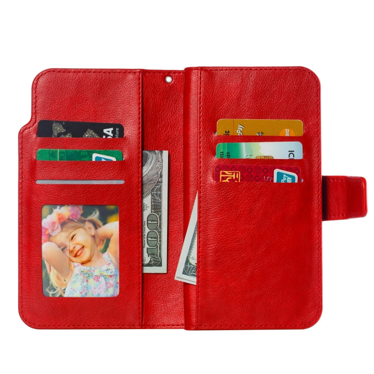Tri-Fold 9-Card Wallets Leather Phone Case, For iPhone 16 Pro Max, For iPhone 16 Pro�������������...