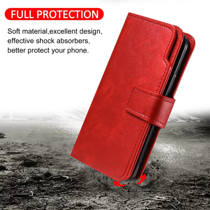 Tri-Fold 9-Card Wallets Leather Phone Case, For iPhone 16 Pro Max, For iPhone 16 Pro�������������...