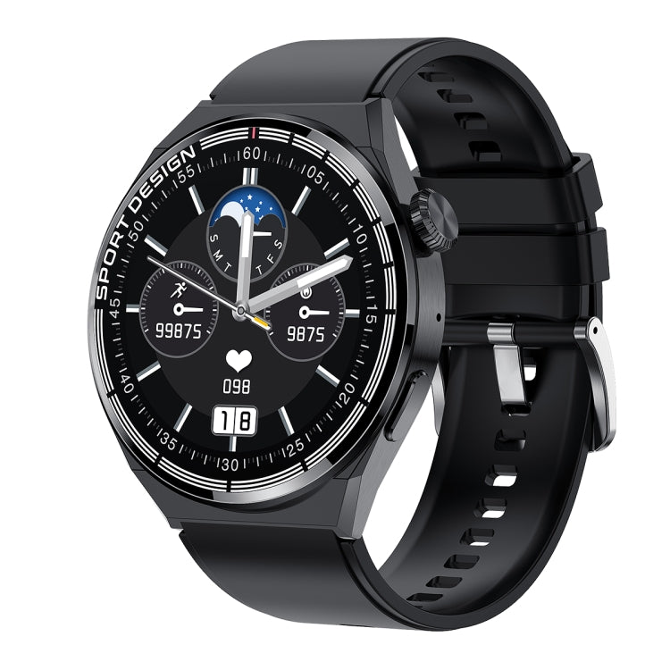 HDT MAX 1.60 inch Black Dial Silicone Band IP68 Waterproof Smart Watch Support Bluetooth Call����...