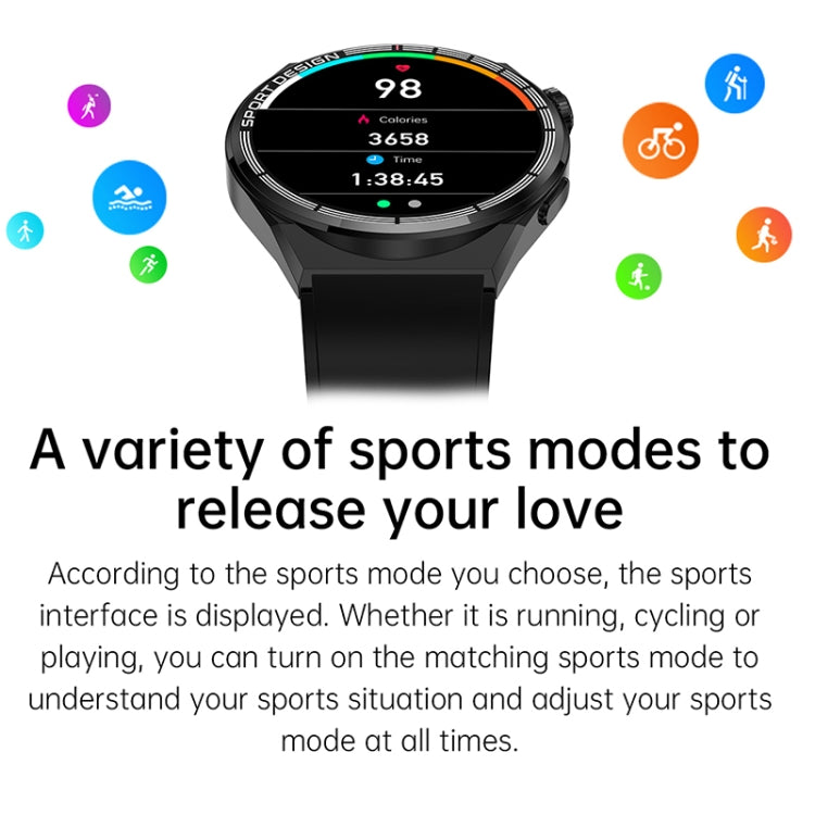 HDT MAX 1.60 inch Black Dial Silicone Band IP68 Waterproof Smart Watch Support Bluetooth Call����...
