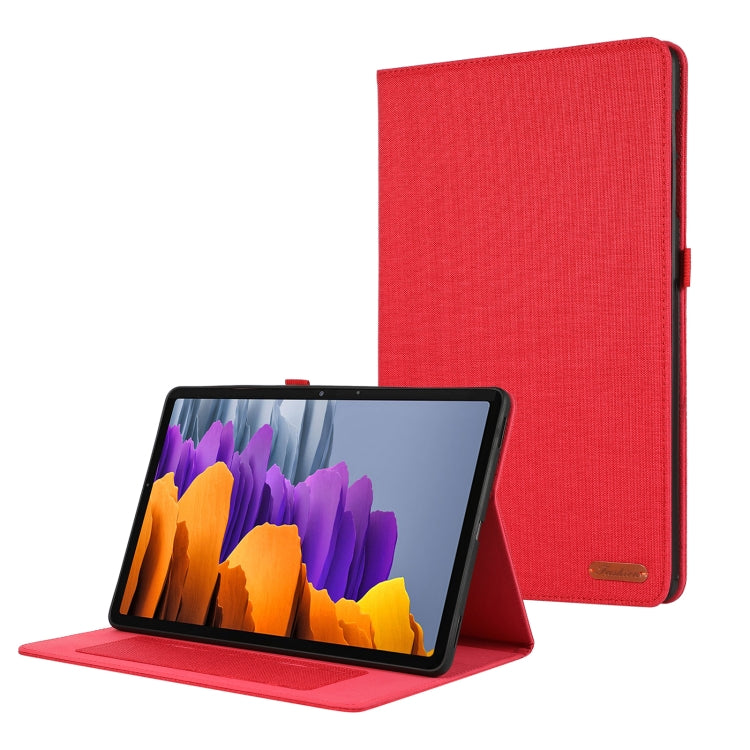 Fabric Texture Horizontal Flip Leather Tablet Case, For Samsung Galaxy Tab S10 FE / S9 FE��������...