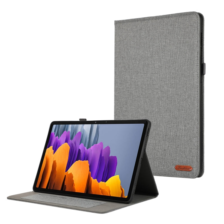 Fabric Texture Horizontal Flip Leather Tablet Case, For Samsung Galaxy Tab S10 FE / S9 FE��������...