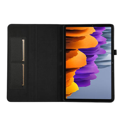 Fabric Texture Horizontal Flip Leather Tablet Case