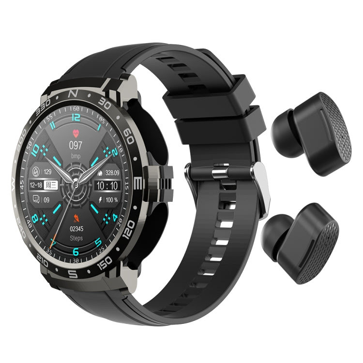 M68 Plus 2 in 1 Bluetooth Earphone Smart Watch