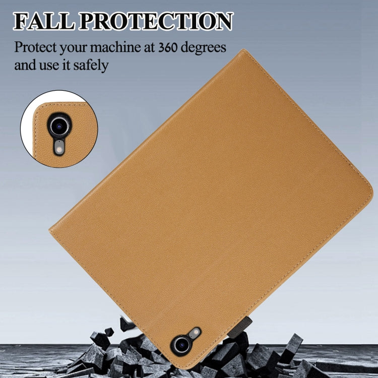 Litchi Texture Leather Sucker Tablet Case, For iPad mini 6 / mini 2024���������������������������...