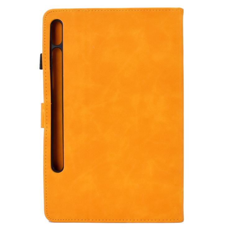 Peony Butterfly Embossed Leather Smart Tablet Case, For Samsung Galaxy Tab S10 FE+���������������...