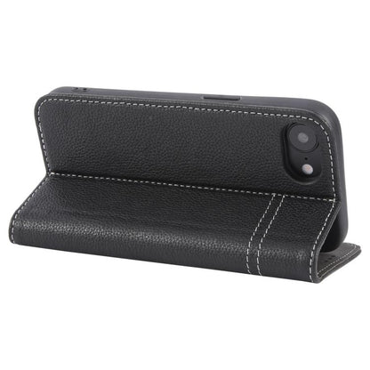 GEBEI Top-grain Horizontal Flip Leather Phone Case, For iPhone 16e, For iPhone 16 Pro Max��������...