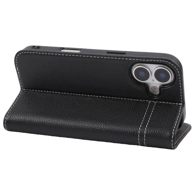 GEBEI Top-grain Horizontal Flip Leather Phone Case