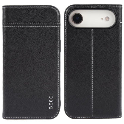 GEBEI Top-grain Horizontal Flip Leather Phone Case