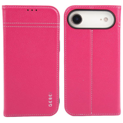 GEBEI Top-grain Horizontal Flip Leather Phone Case