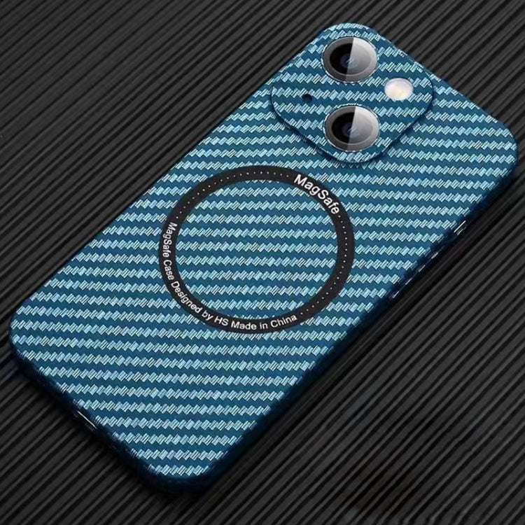 MagSafe Magnetic PC Carbon Fiber Phone Case with Lens Film, For iPhone 16 Pro Max, For iPhone 16 ...