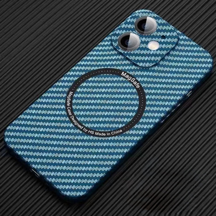 MagSafe Magnetic PC Carbon Fiber Phone Case with Lens Film, For iPhone 16 Pro Max, For iPhone 16 ...