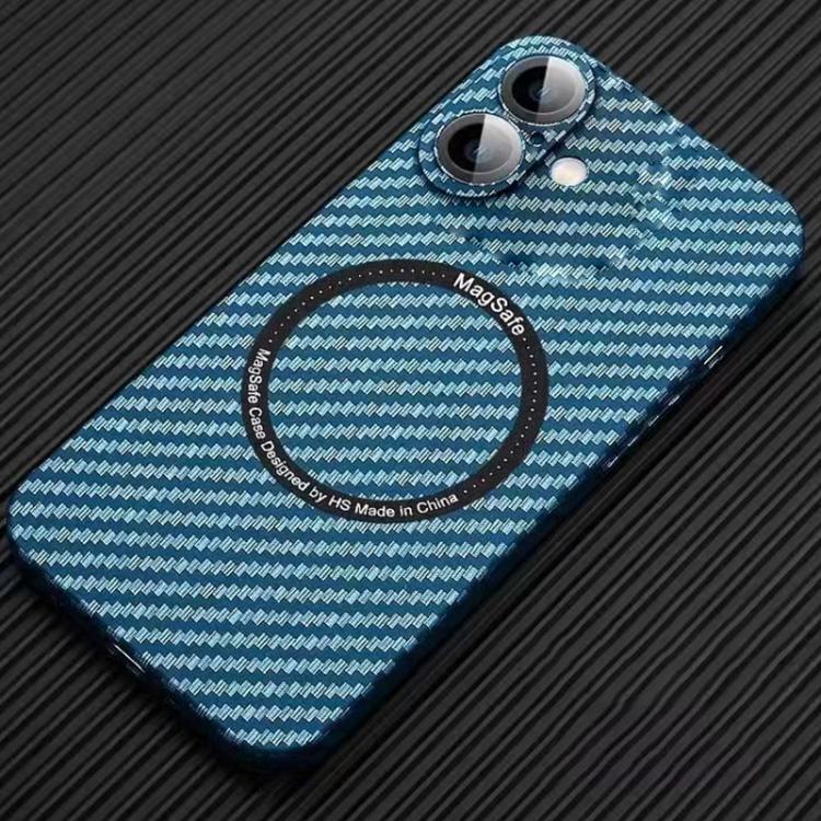 MagSafe Magnetic PC Carbon Fiber Phone Case with Lens Film, For iPhone 16 Pro Max, For iPhone 16 ...