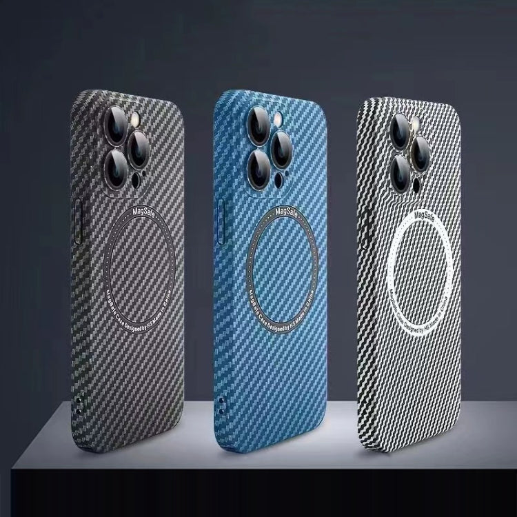 MagSafe Magnetic PC Carbon Fiber Phone Case with Lens Film, For iPhone 16 Pro Max, For iPhone 16 ...