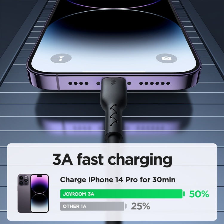 JOYROOM SA38-CL3 30W USB-C / Type-C to 8 Pin Coiled Fast Charging Data Cable���������������������...
