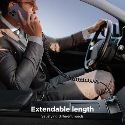 JOYROOM SA38-CL3 30W USB-C / Type-C to 8 Pin Coiled Fast Charging Data Cable���������������������...