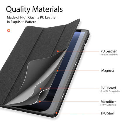 DUX DUCIS Domo Series Magnetic Flip Leather Tablet Case